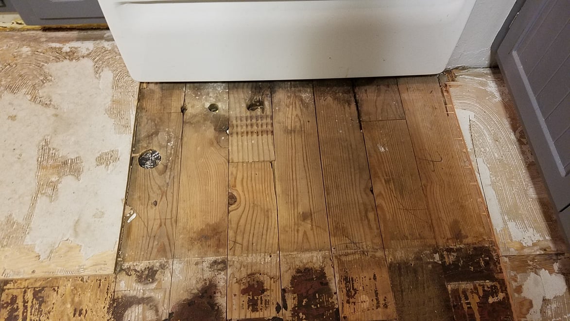 Bringing Worn Hardwood Floors Back to Life Before and After